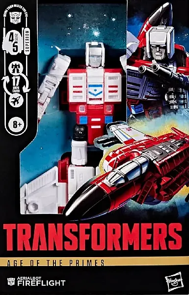 TRANSFORMERS AGE OF THE PRIMES DELUXE CLASS ACTION FIGURE AERIALBOT FIREFLIGHT 14 CM